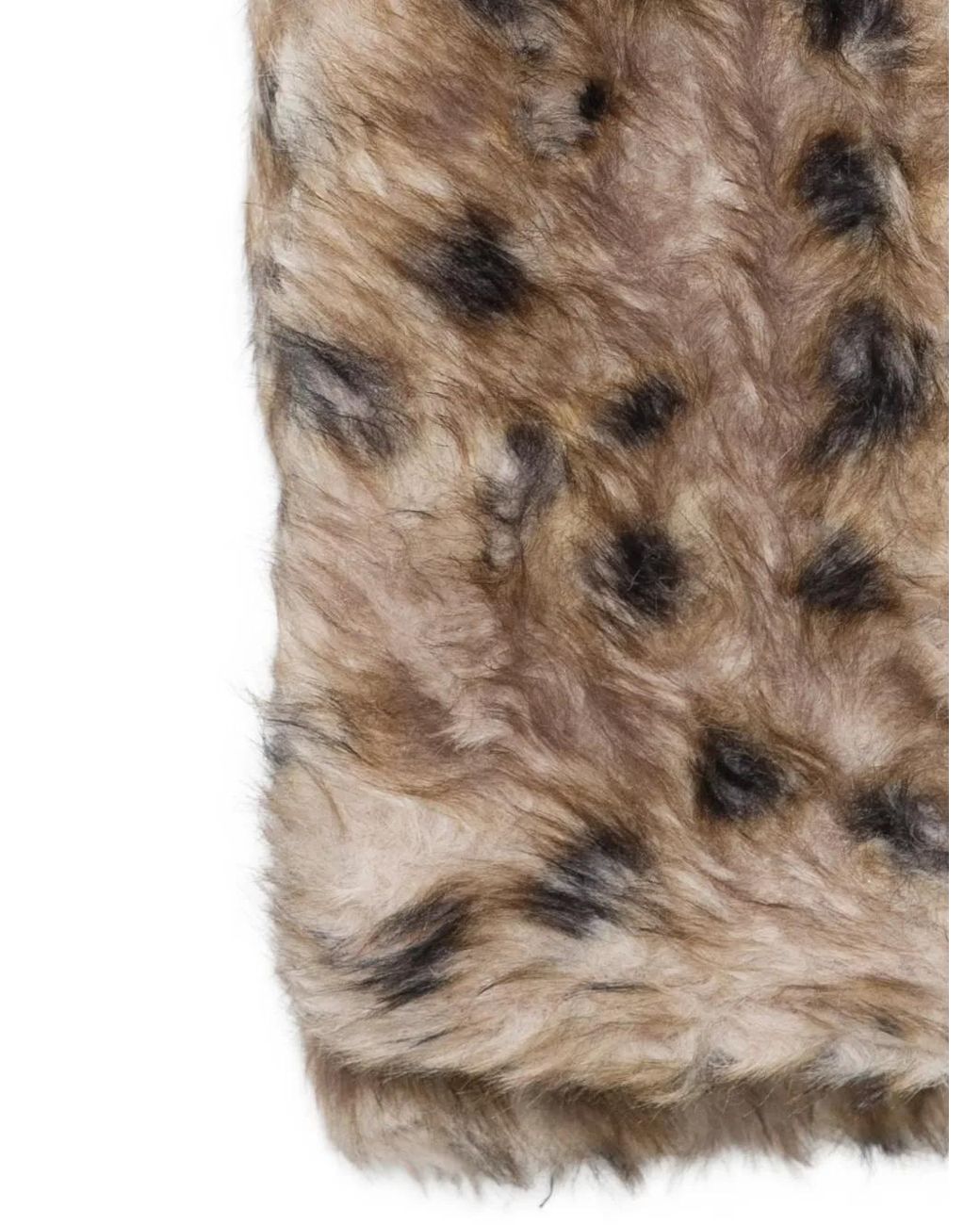 BARBARA BOLOGNA White Leopard-Print Scarf