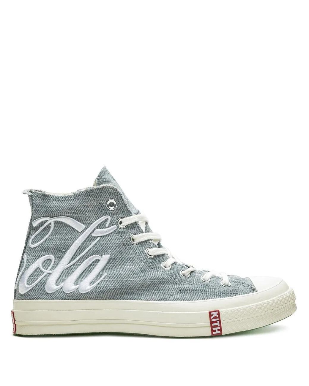 Converse Blue X Kith X Coca-Cola Chuck 70 Hi "Washed Denim" Sneakers for men