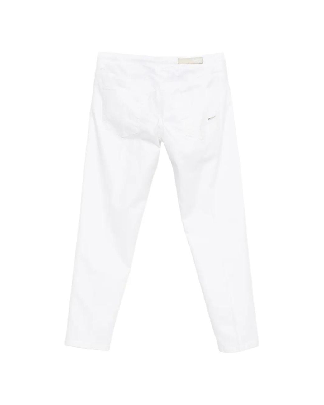 Michael Coal White Jean Capri for men