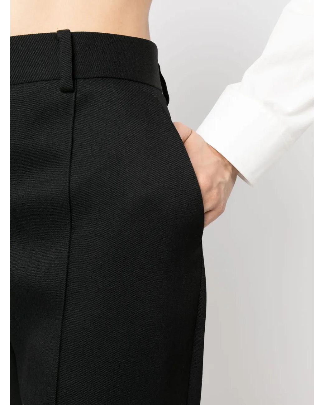 Flared Tailored Pant di Lanvin in Black
