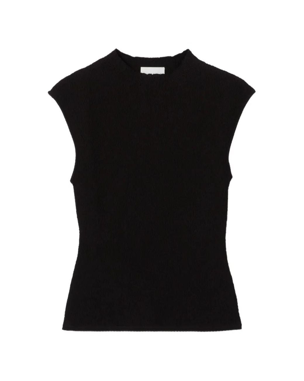 Claudie Pierlot Black Sleeveless Knit Top