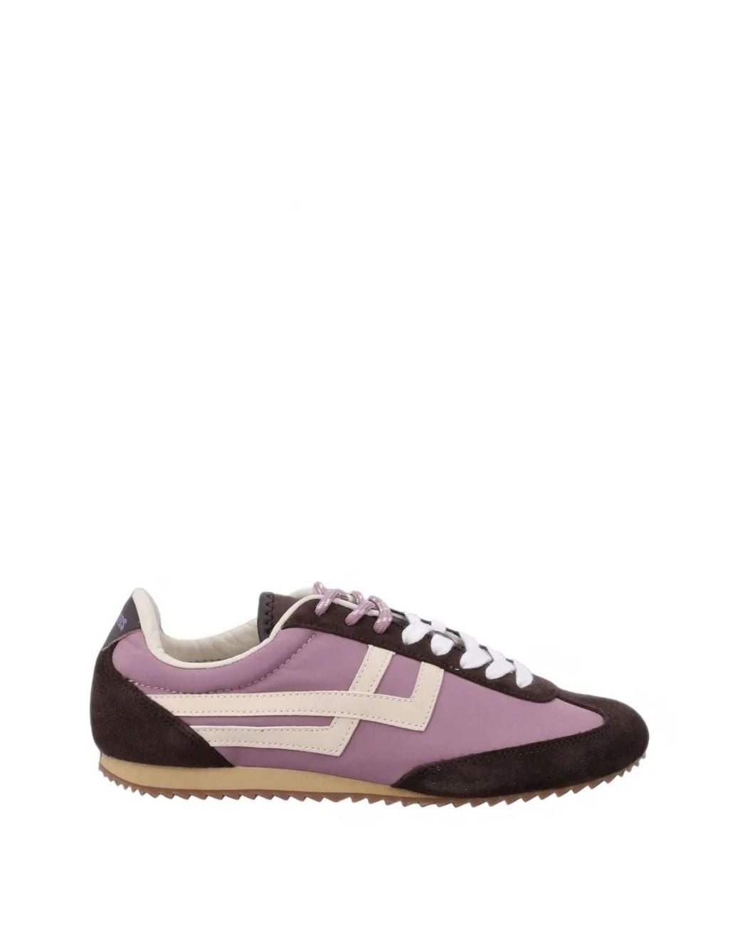Pro Keds Pink Racer 77 Suede-Panelled Sneakers