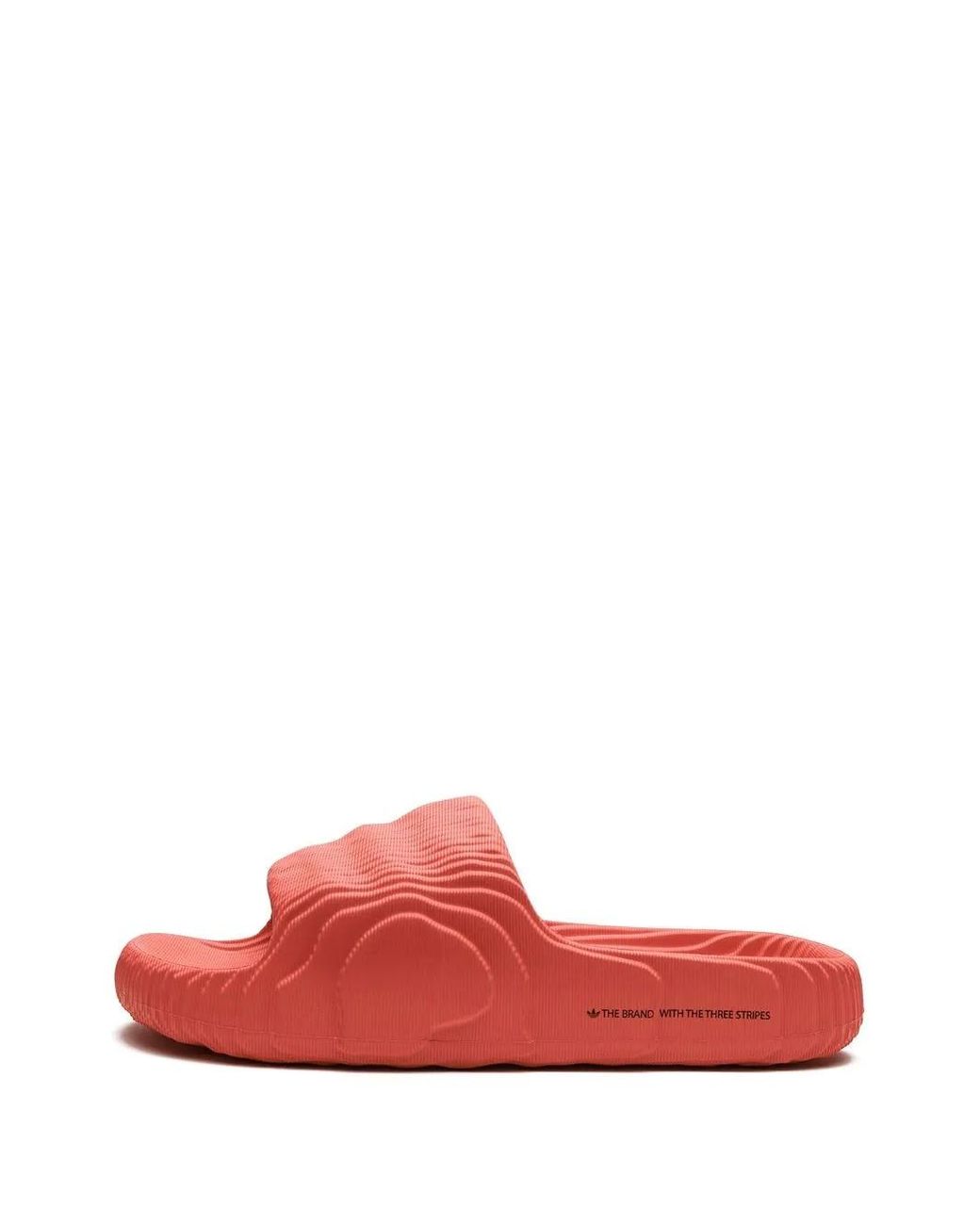 Adidas Red Adilette 22 Slides for men
