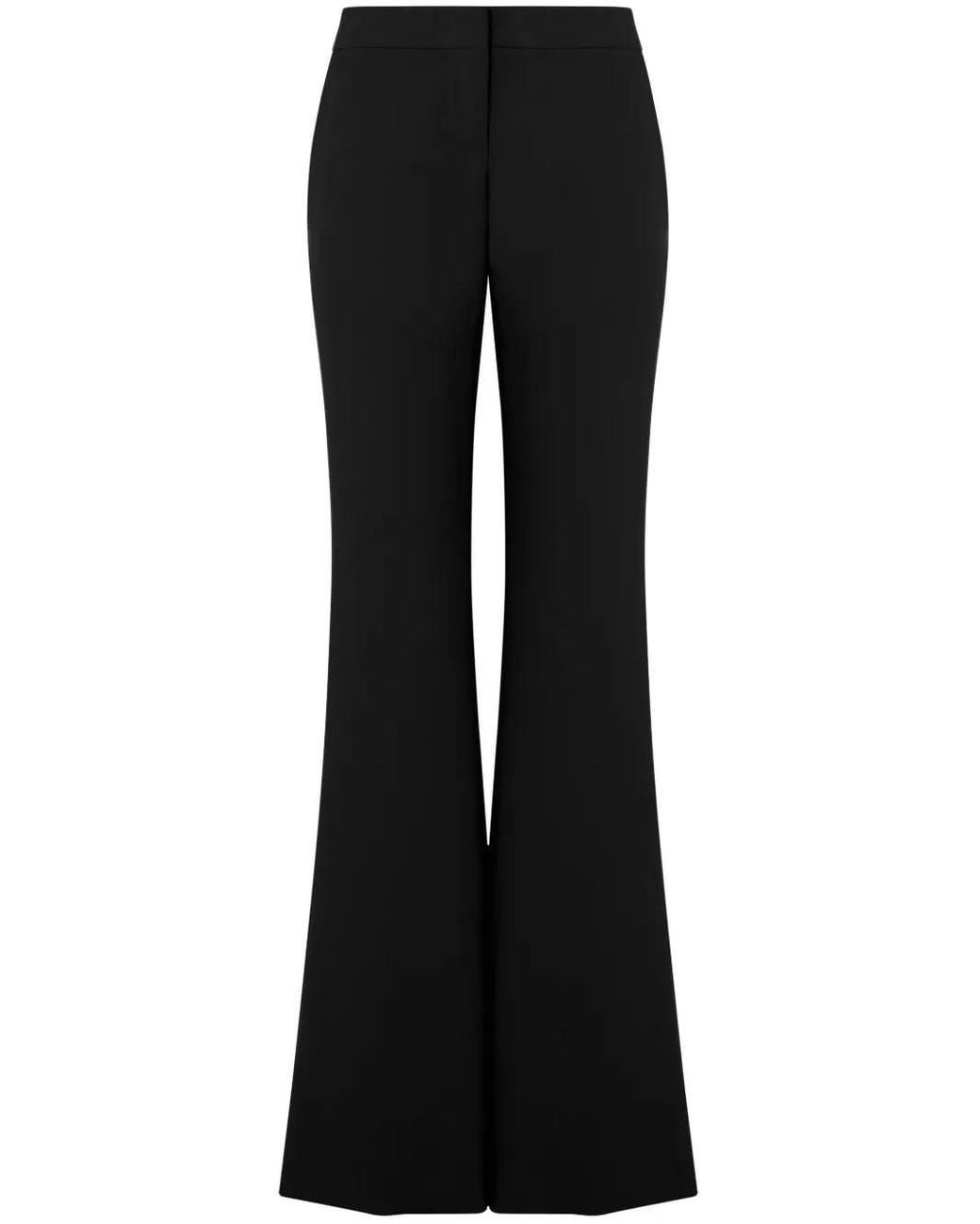 Moschino Black Low-Waisted Flared Trousers