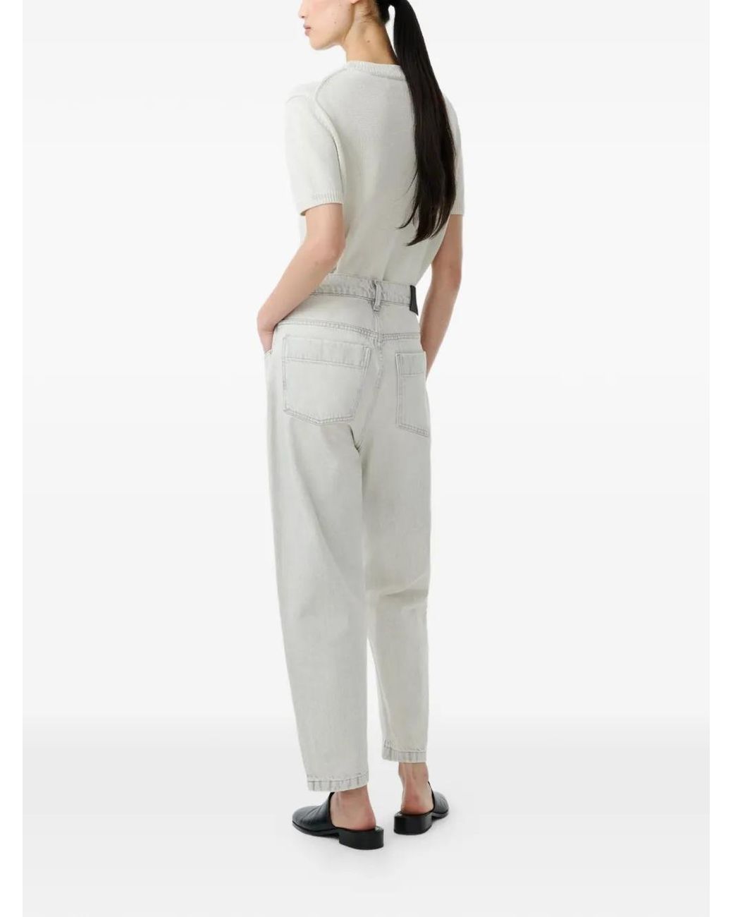 Studio Nicholson White Seren Sweater