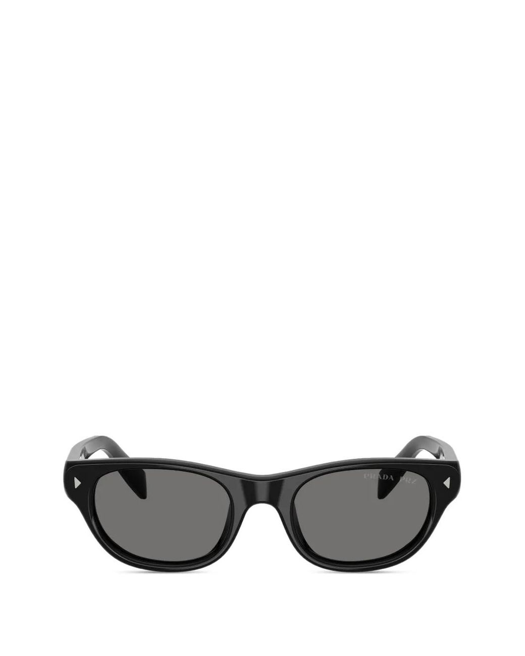 Prada Gray Cat-Eye Sunglasses