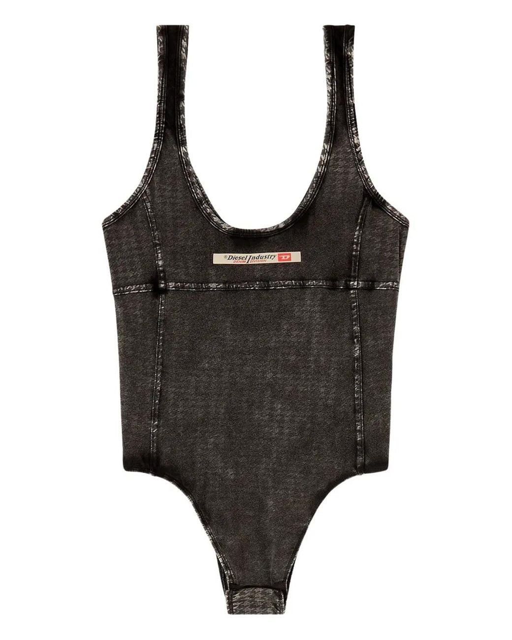 DIESEL Black Phoebe-Dnm Sleeveless Bodysuit