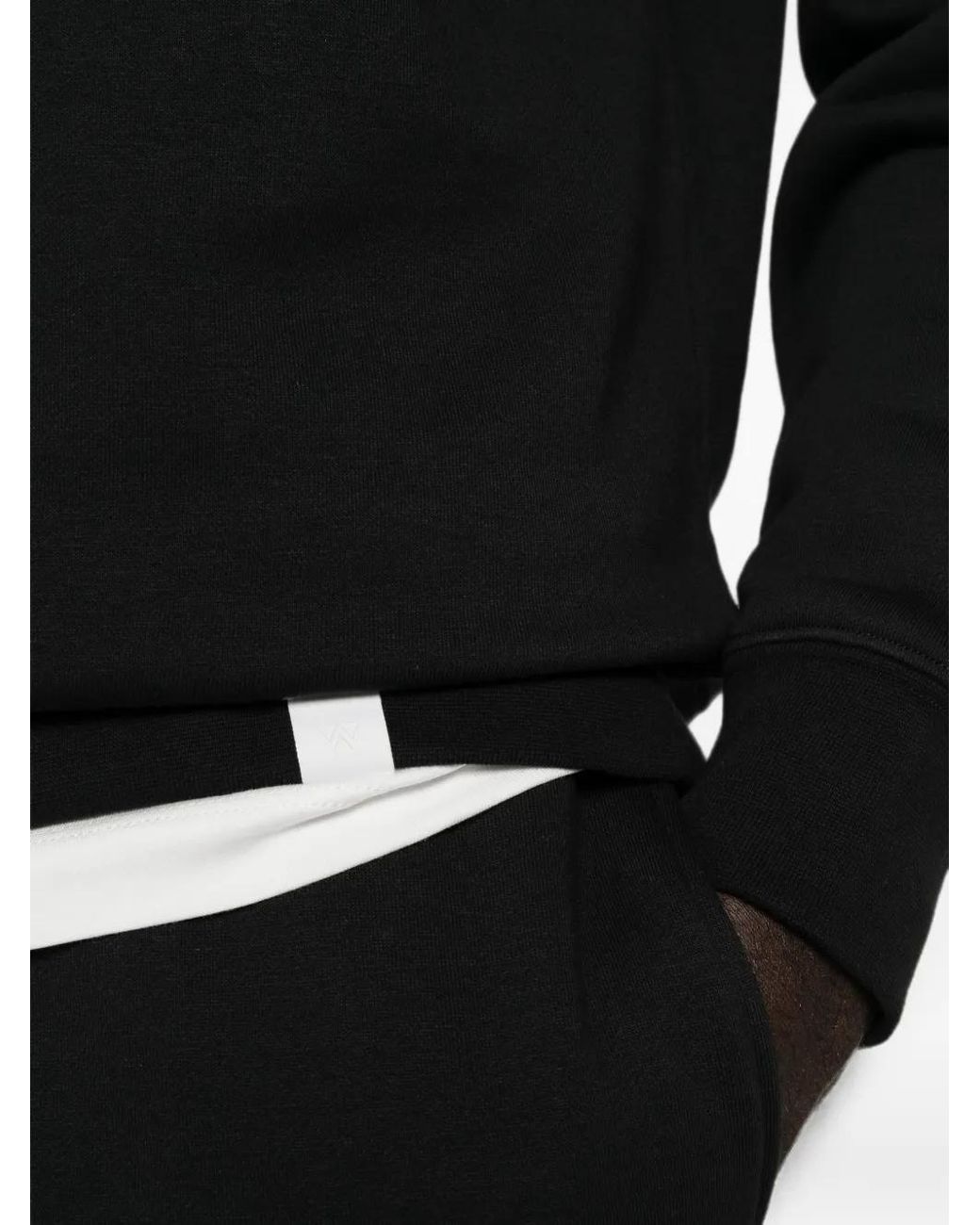 Woc Sweatshirt Mit Logo-Patch in Black für Herren
