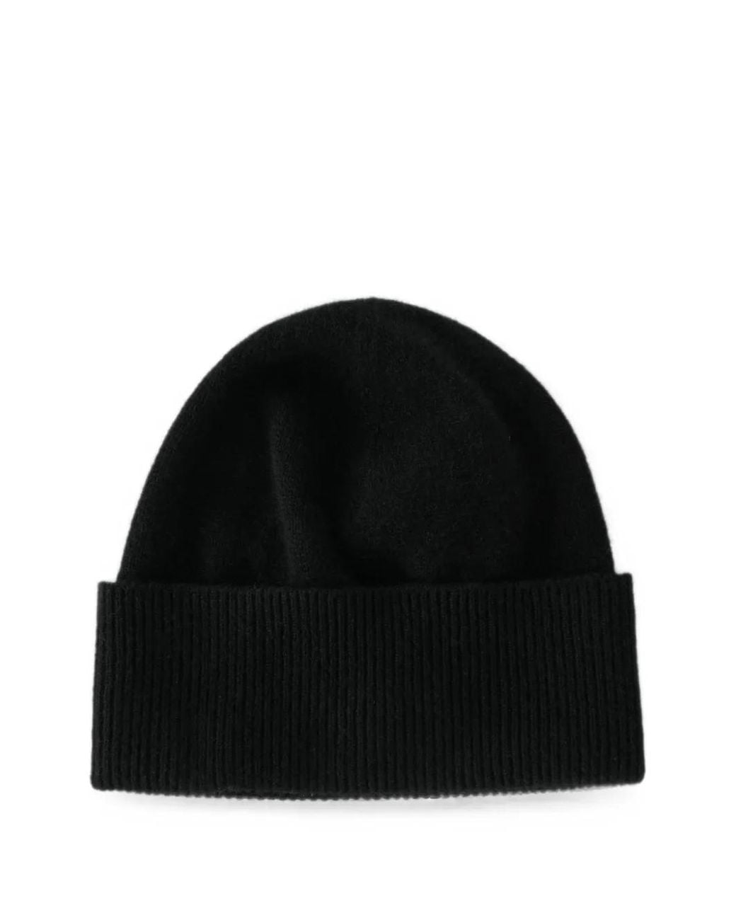 Studio Nicholson Black Balli Ribbed-Trim Beanie Hat