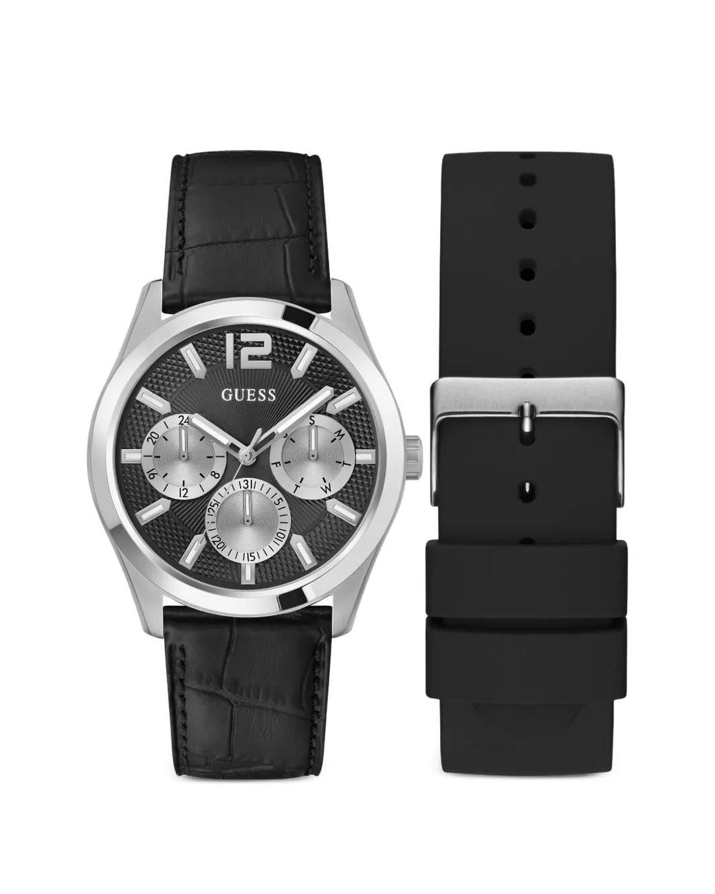 Guess Black Zen Multifunction 40Mm Watch for men