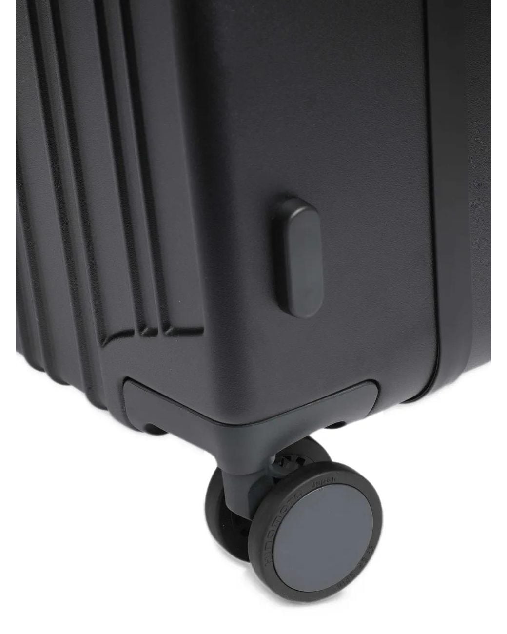 Piquadro Black Ridged Suitcase