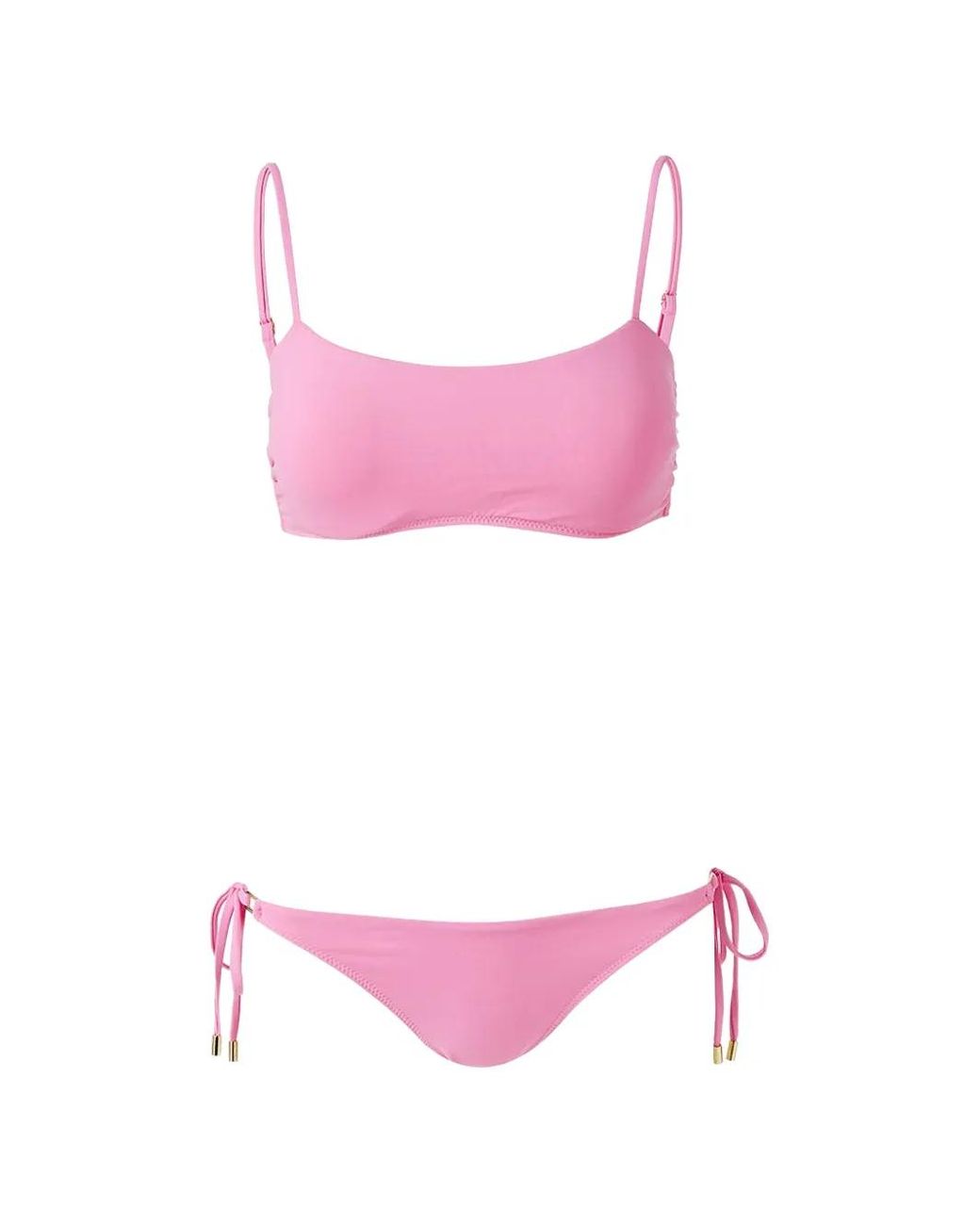 Melissa Odabash Pink Vegas Tie-Side Bikini
