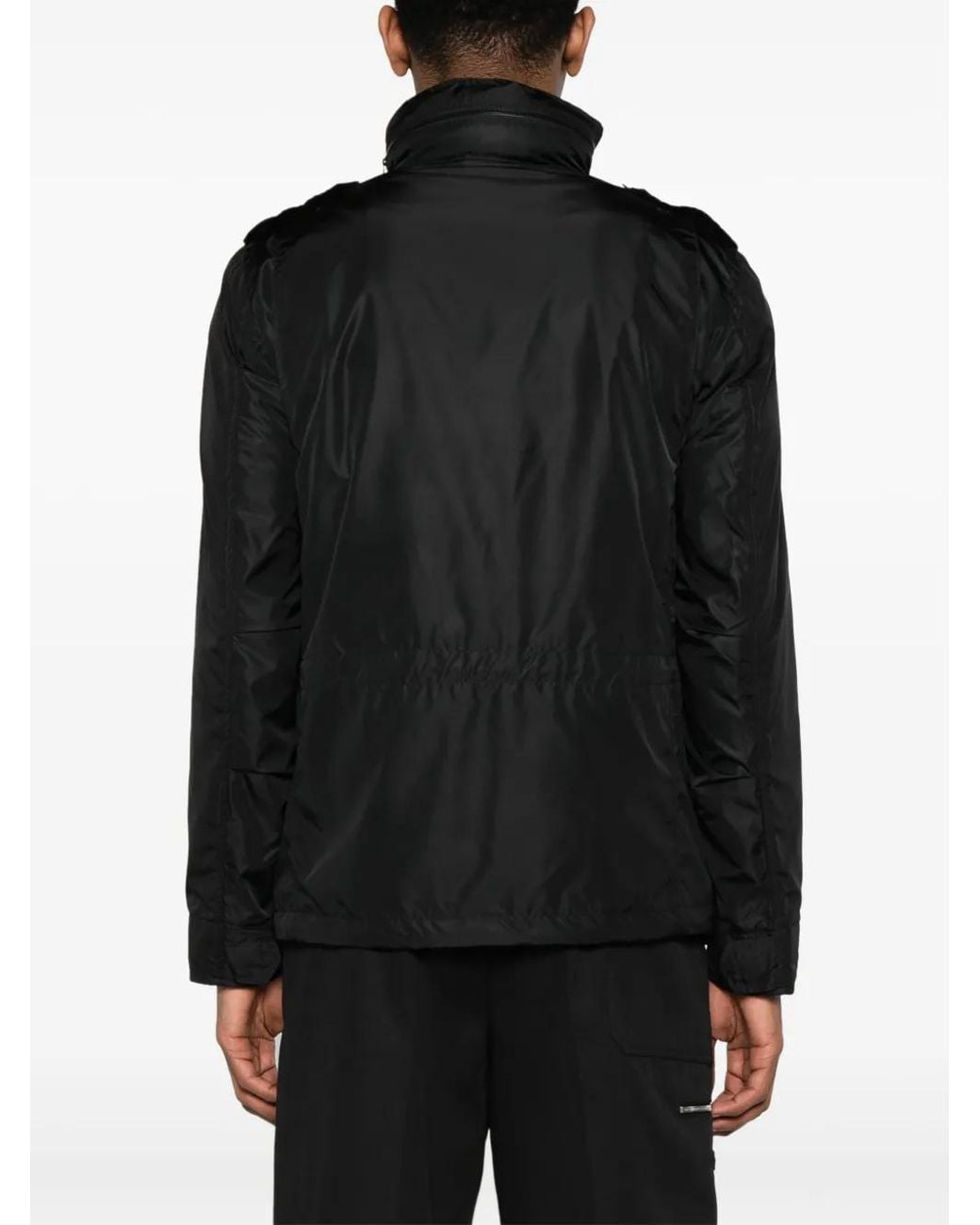Aspesi Black Minifield Shell Jacket for men