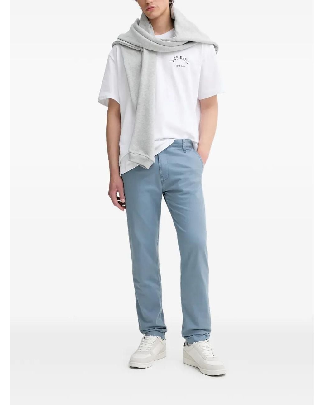 Levi's Gray Pride Triangle-Embroidered Sweatshirt for men