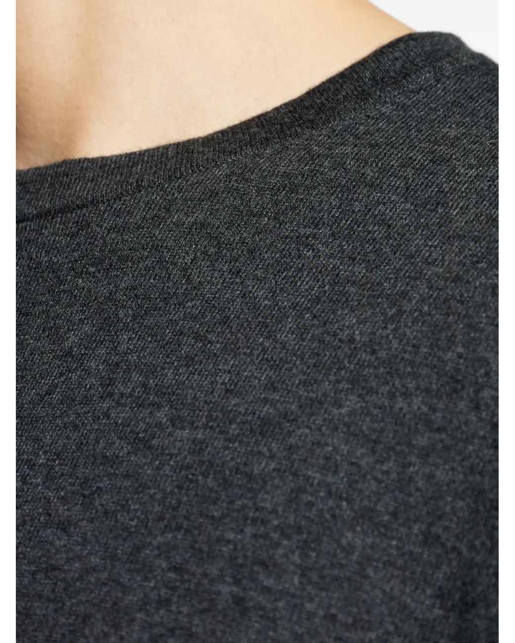 Lisa Yang Gray Theodor Long-Sleeve Sweater for men