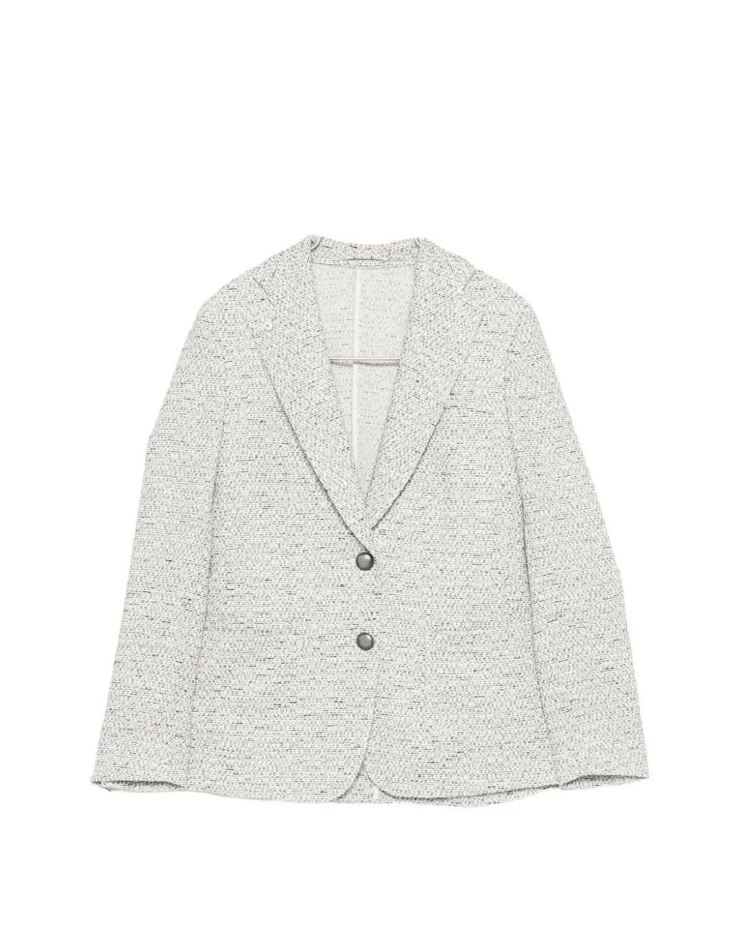 L.b.m. 1911 White Single-Breasted Blazer