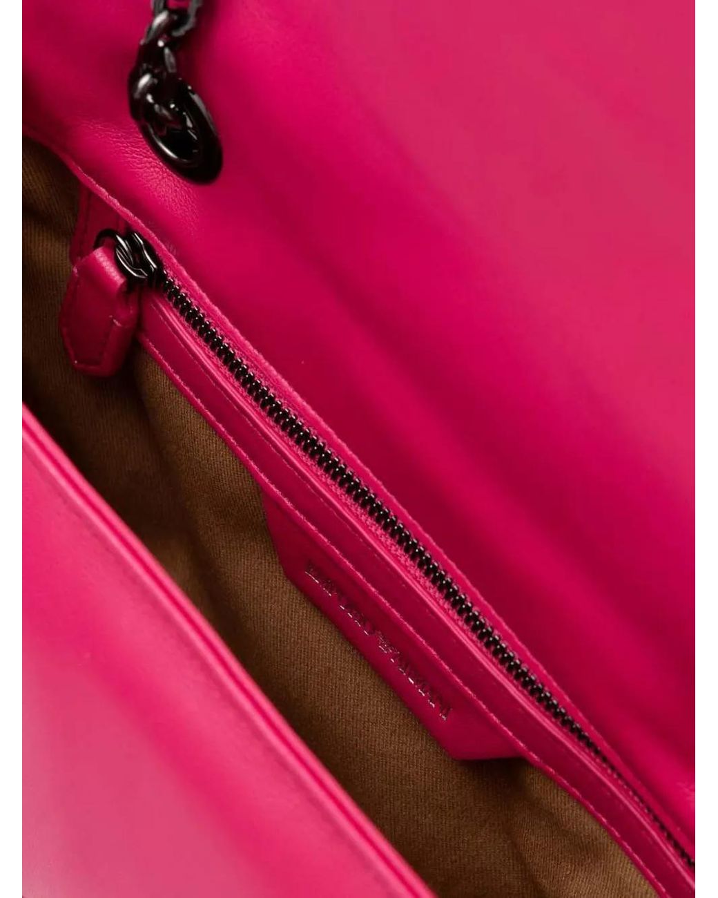 Emporio Armani Pink Quilted Crossbody Bag