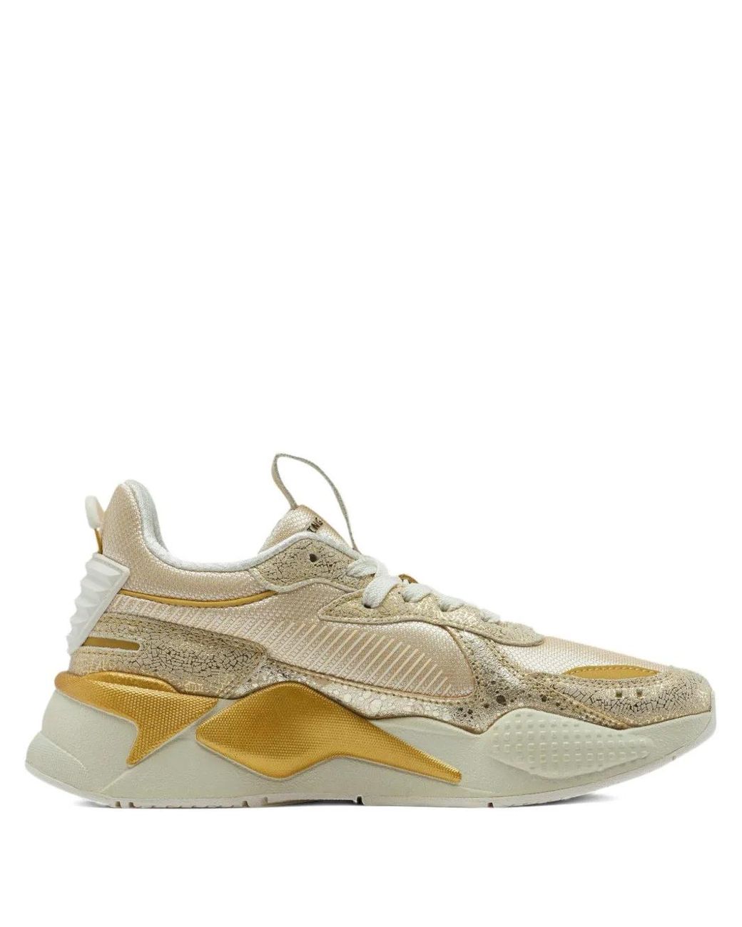 PUMA Yellow Rs-X Glimmer Sneakers