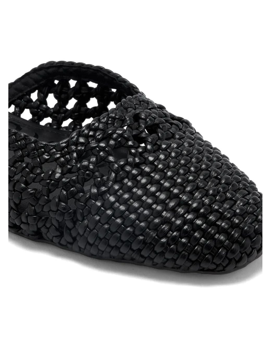 Sam Edelman Black Mules Nola À Design Tressé