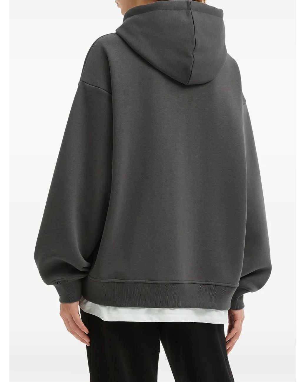 B+ AB Black Drawstring Pocket Hoodie