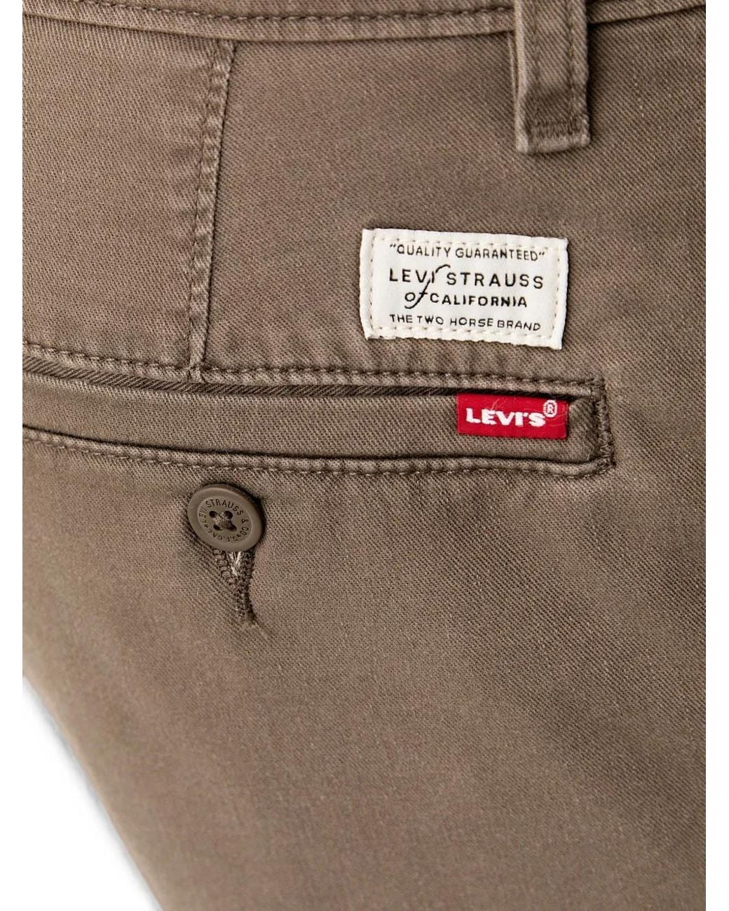 Levi's Natural Short Chino À Patch Logo Xx for men