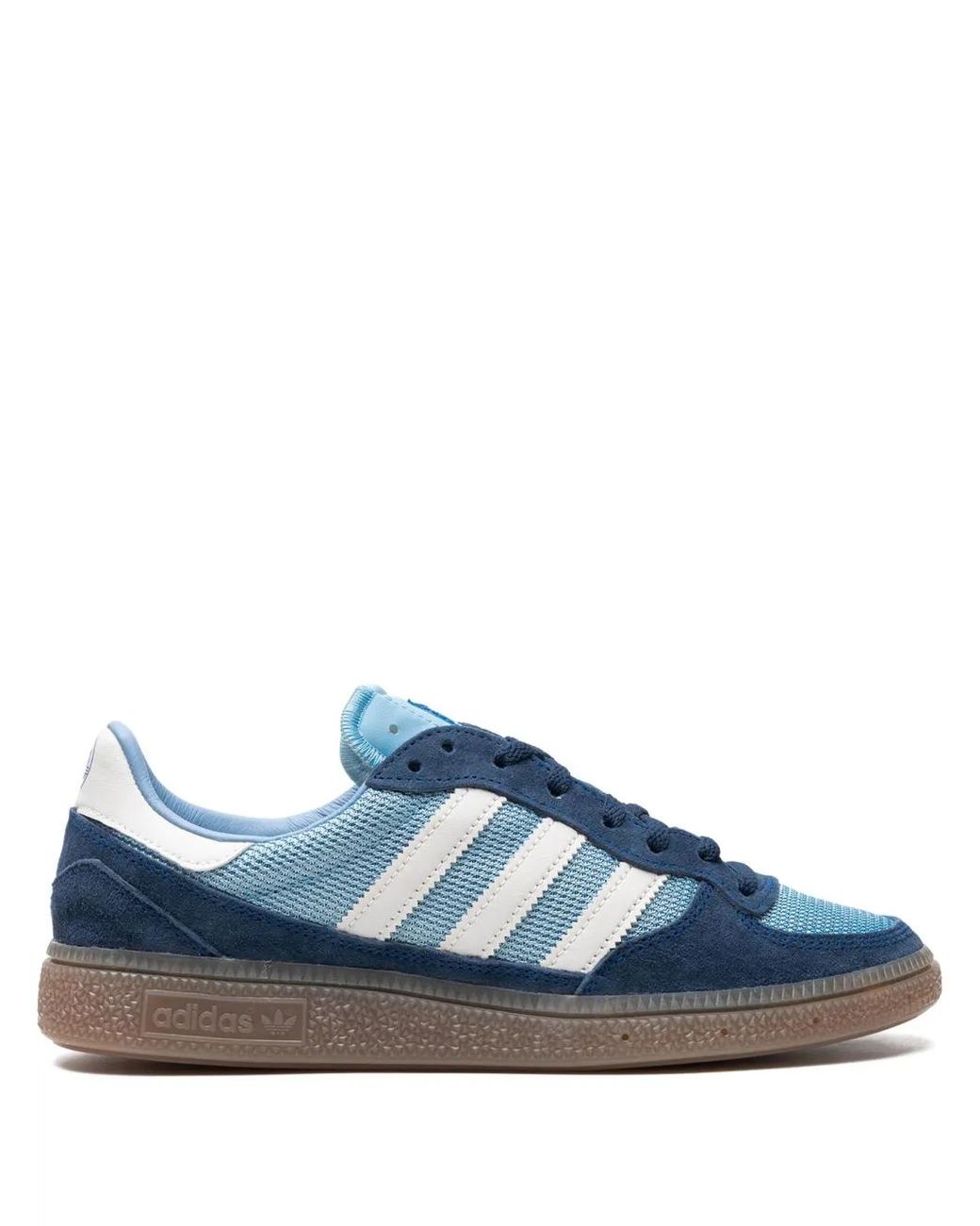 Adidas Blue Handball Pro Spzl Mesh Sneakers for men