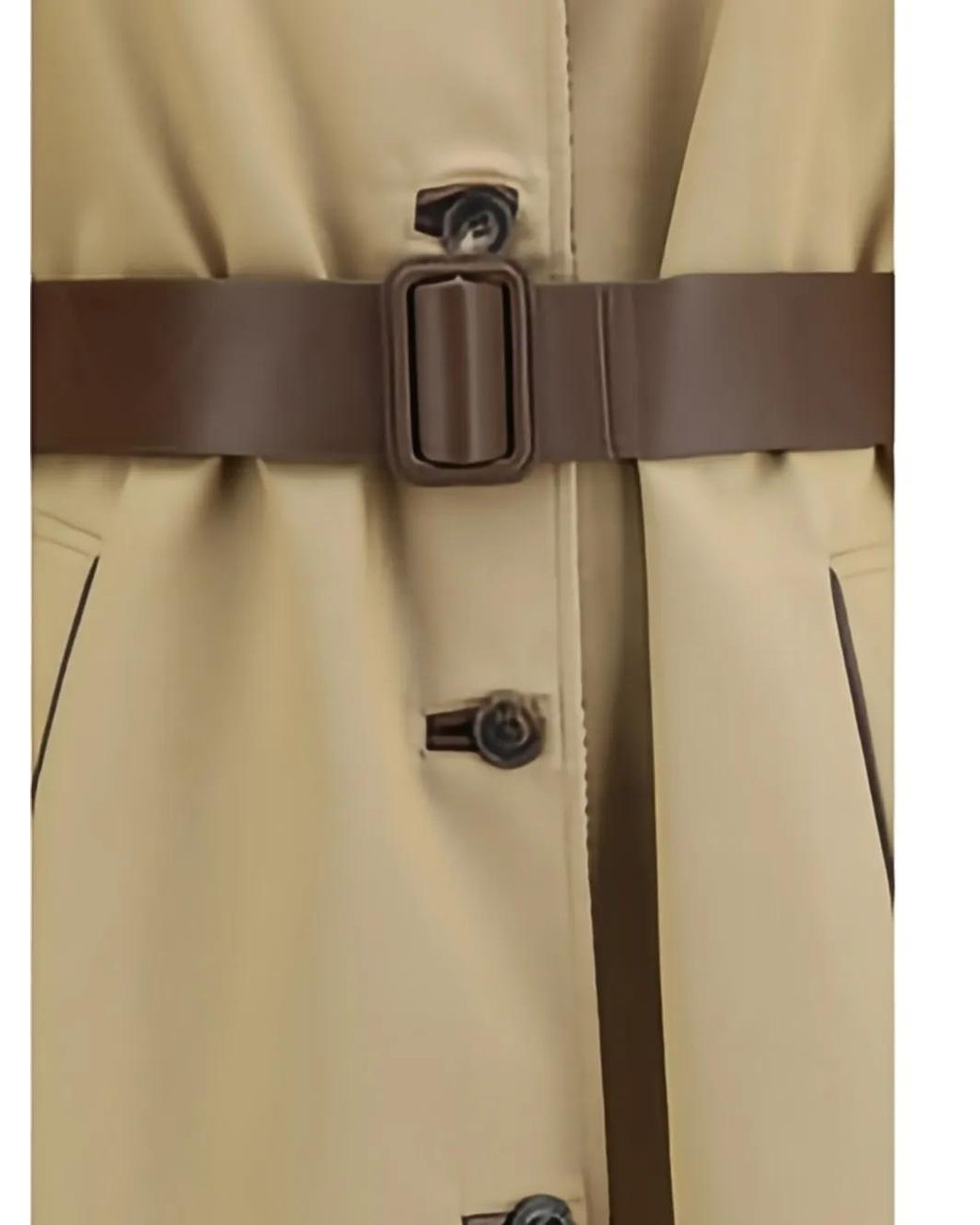 Jacob Cohen Natural Reversible Trench Coat