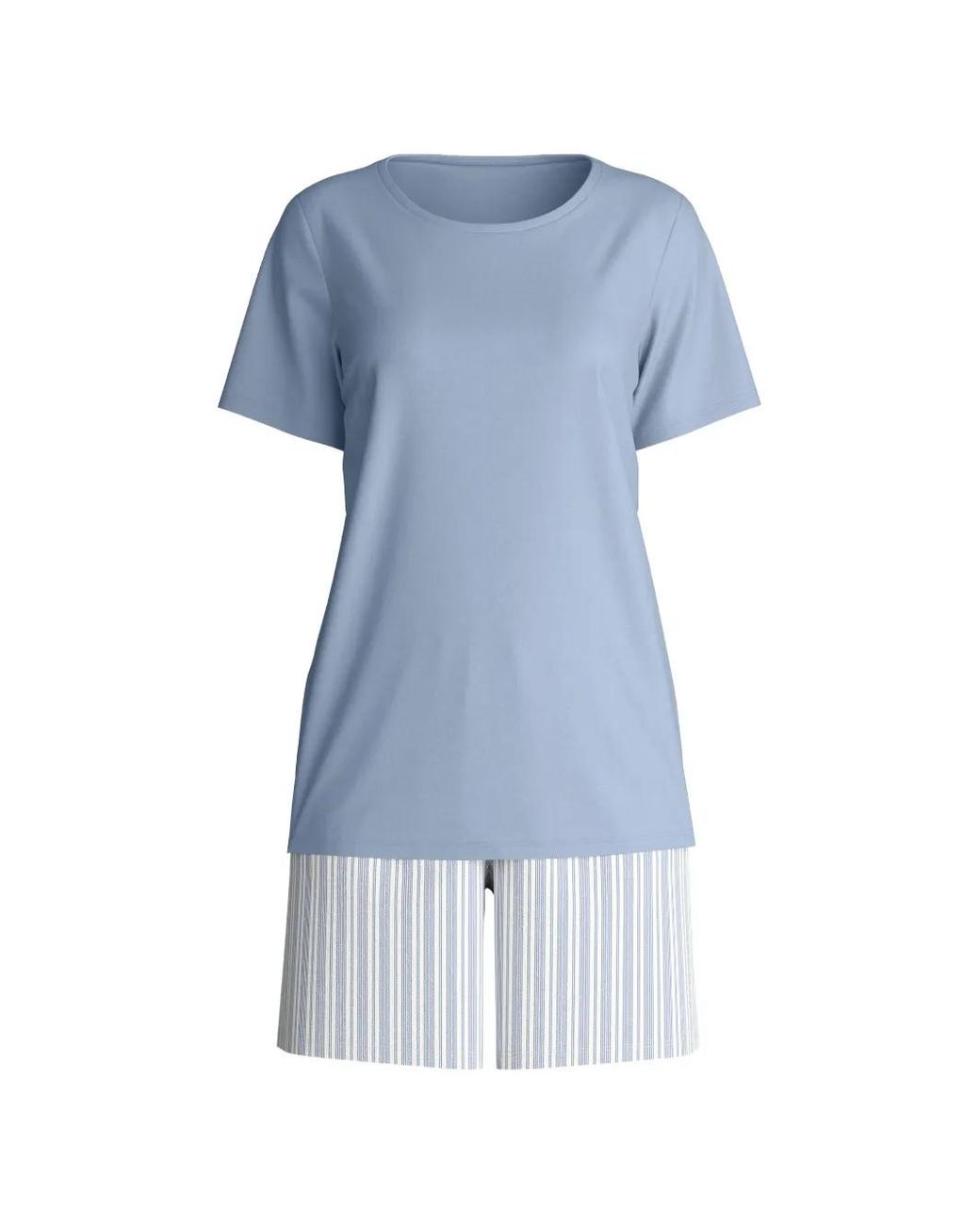 Calida Blue Striped Dreams Pyjama Set