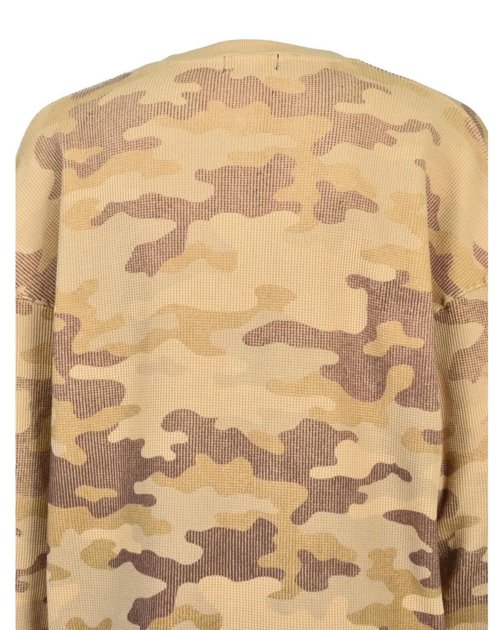 BREATH Natural Camouflage-Print Sweatshirt for men