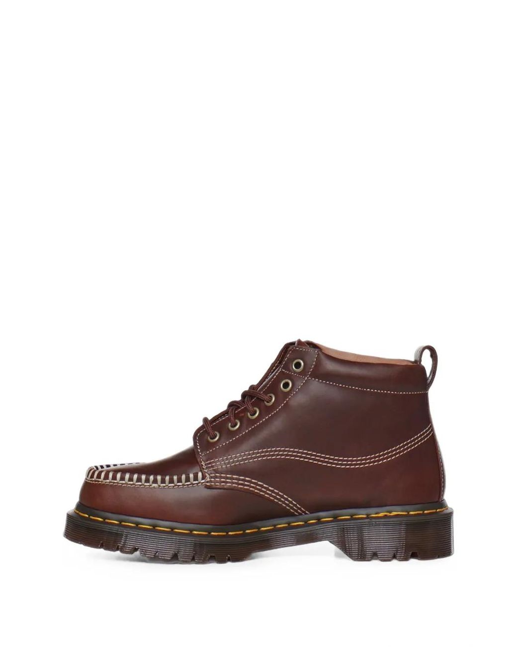 Dr. Martens Brown Lowell Chukka Bicker Boots for men