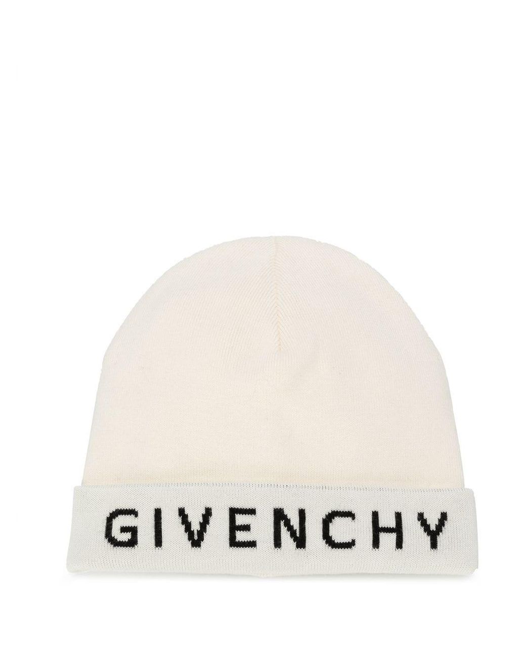 Givenchy Cotton Logo Beanie Hat in 