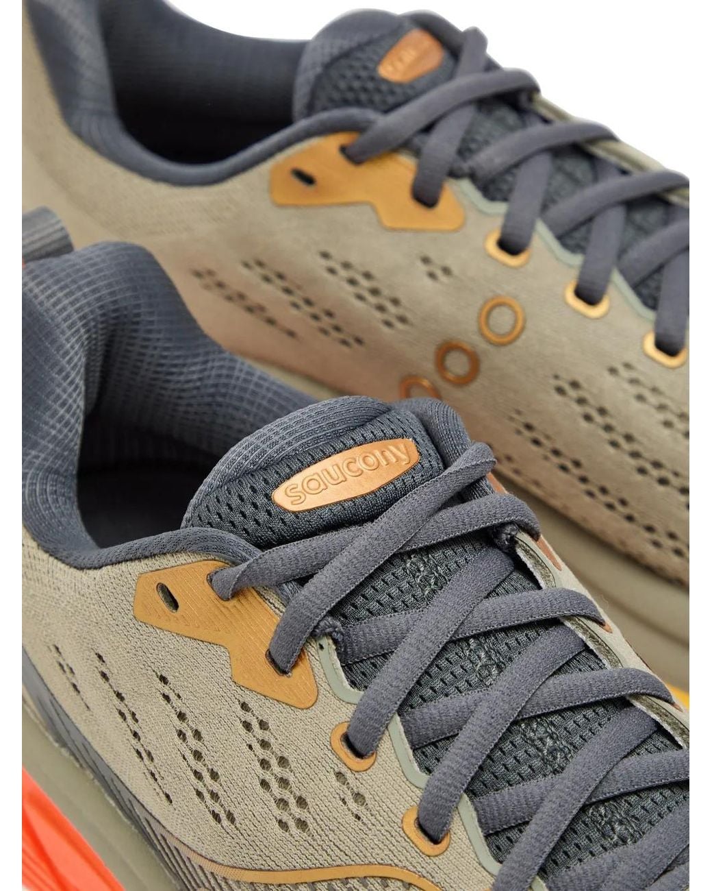 Saucony White Hurricane 25 Sneakers for men