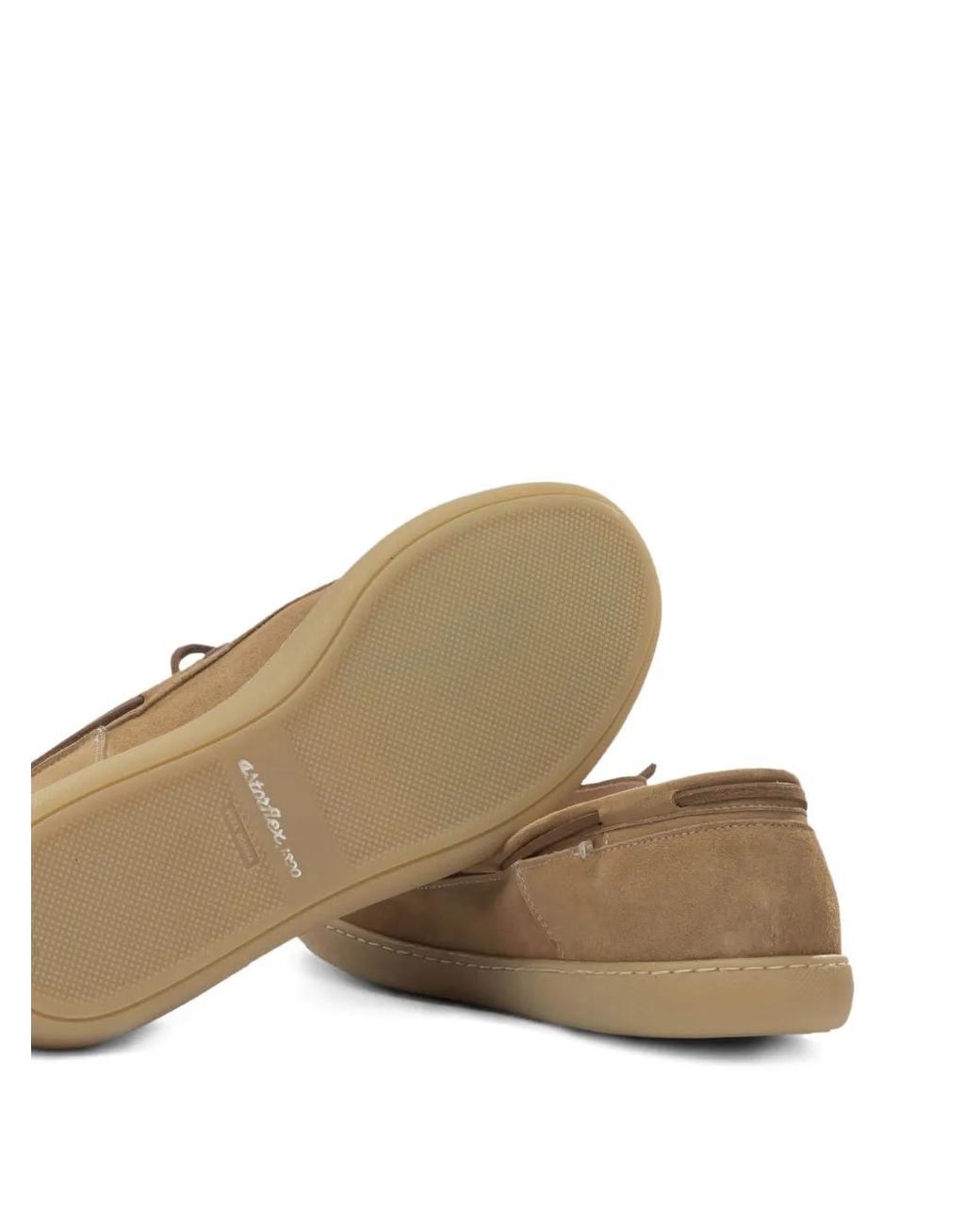 Astorflex Natural Bow-Detail Suede Loafers for men