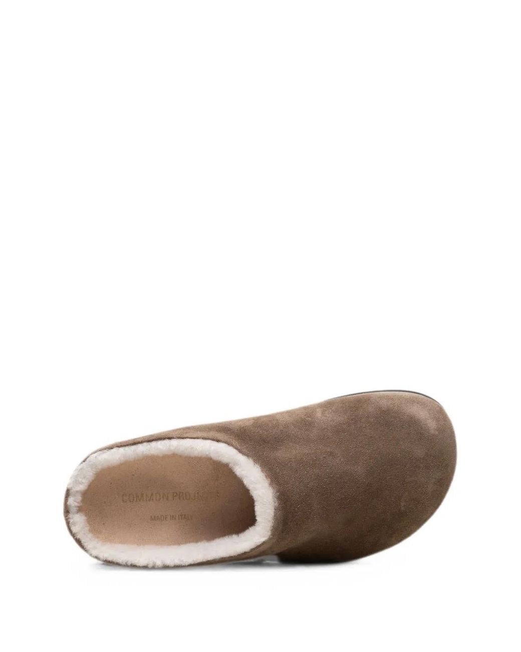 Common Projects Brown Suede Mules
