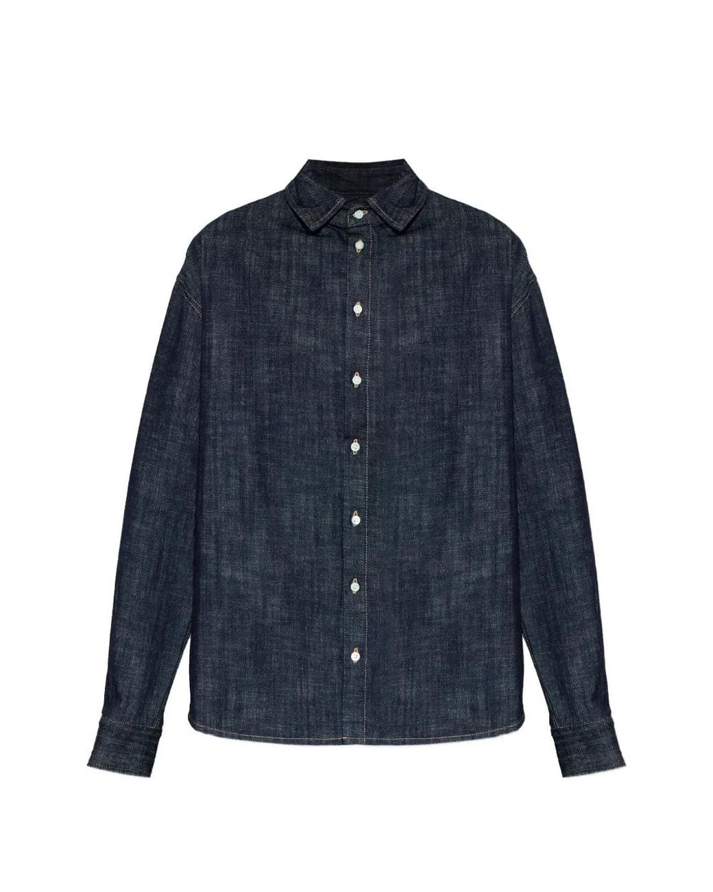 Jacquemus Blue The Simon De-Nîmes Denim Shirt for men
