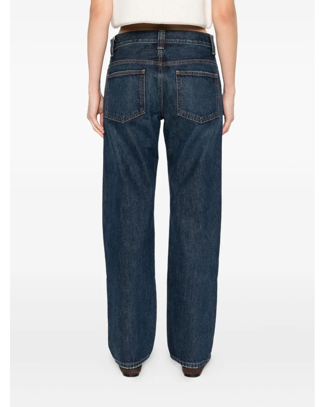 Khaite Blue Callum Jean