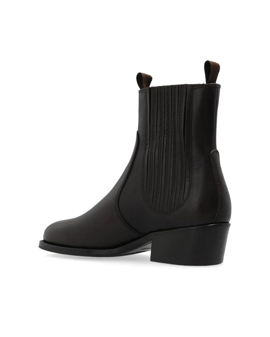 Lemaire Black 45Mm Chelsea Boots