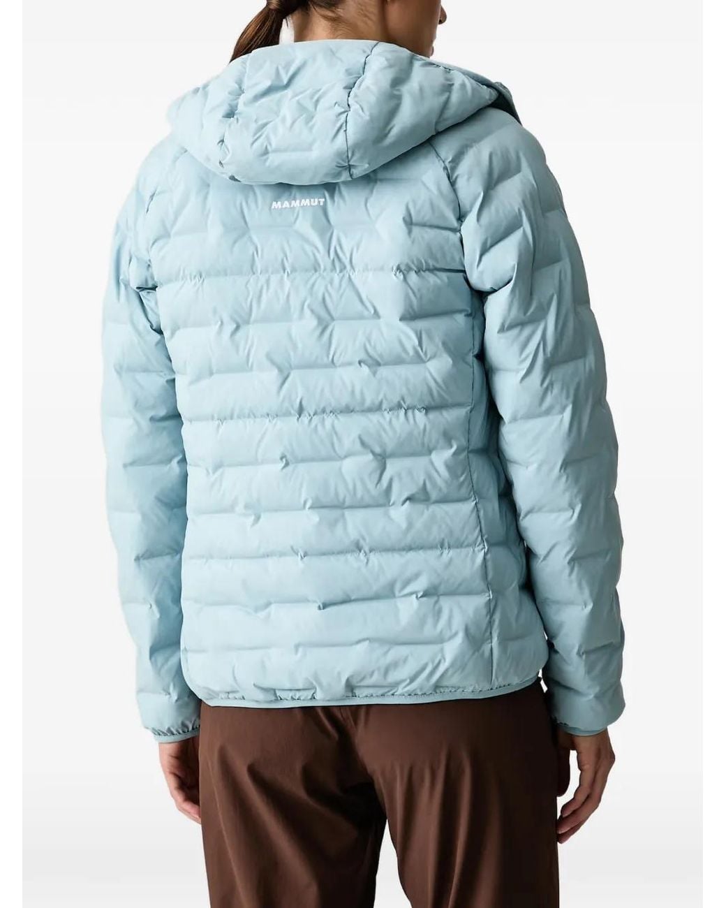 Mammut Blue Sender Quilted Hooded Jacket