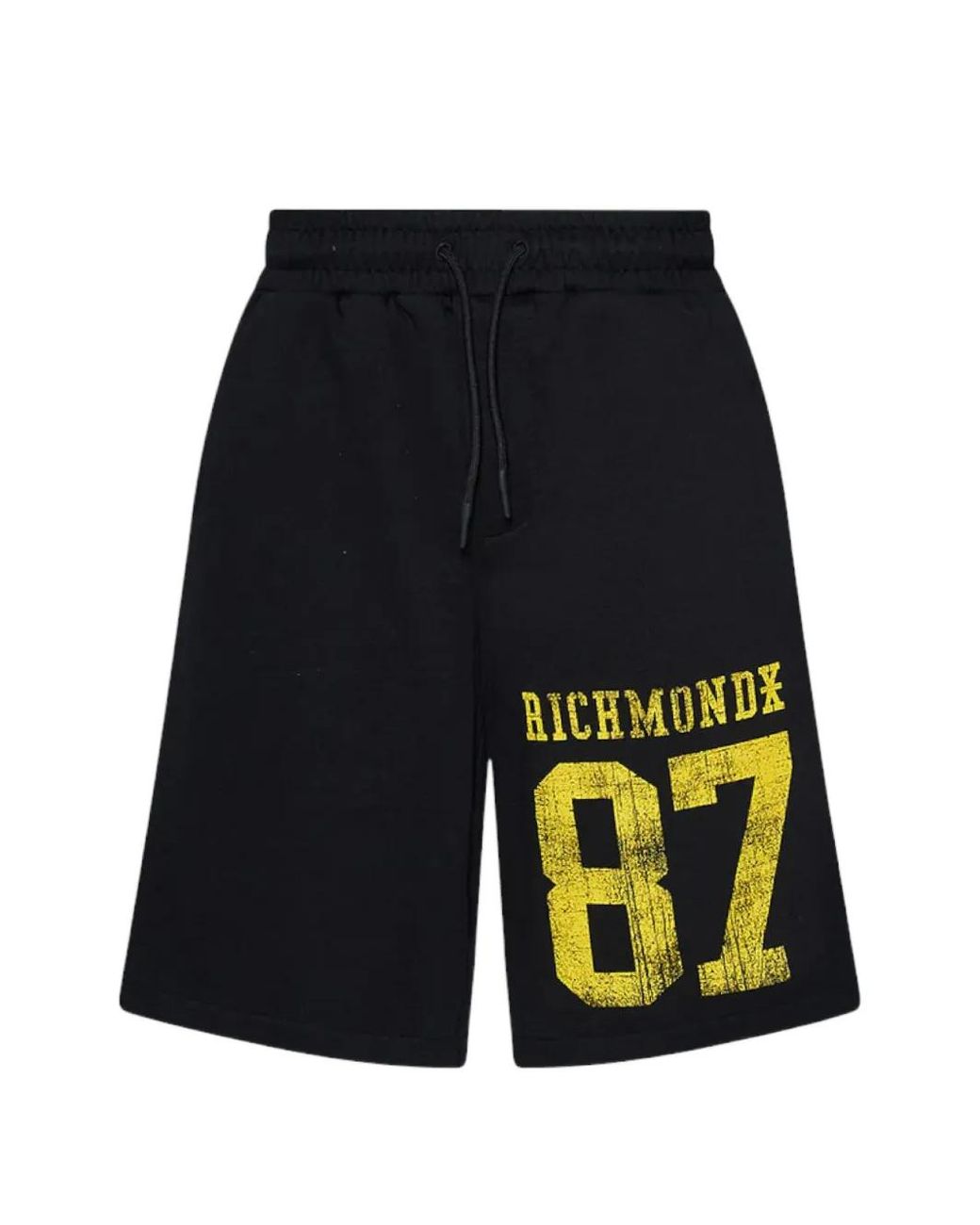 John Richmond Blue 87 Logo-Print Running Shorts for men