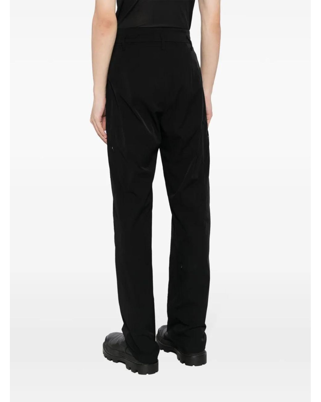 Post Archive Faction PAF High-Waist-Hose Mit Reißverschlussdetail in Black für Herren
