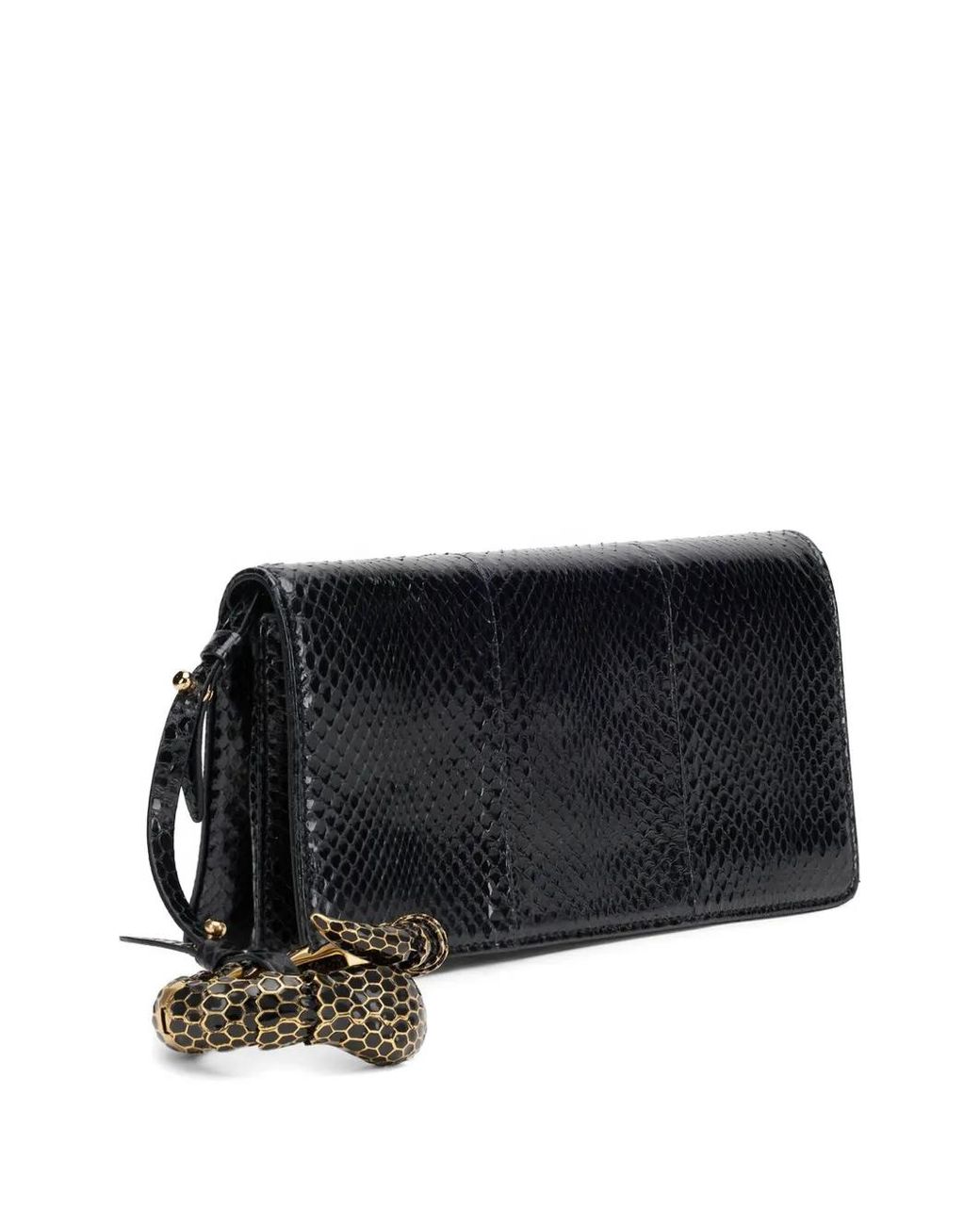Roberto Cavalli Black Roar Clutch