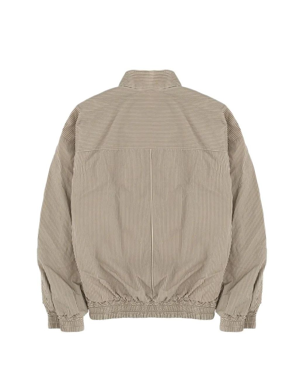 Isabel Marant Natural Vertical-Stripe Short Jacket for men