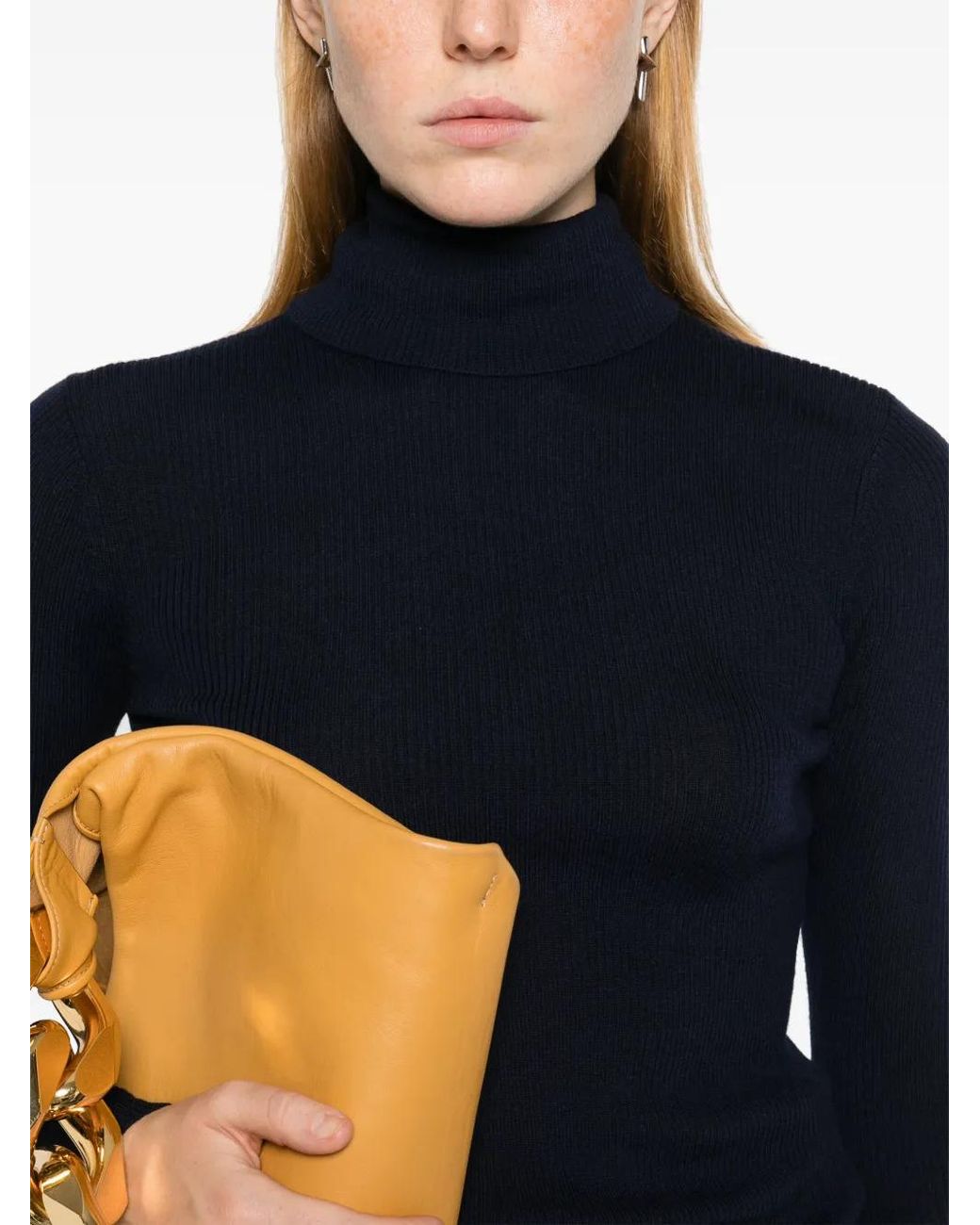 P.A.R.O.S.H. Blue Gerippter Pullover