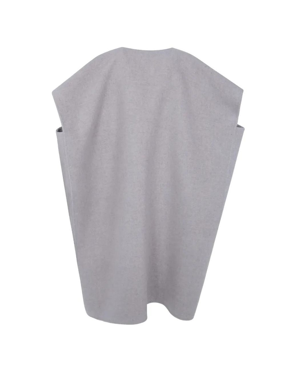 Sofie D'Hoore Gray Wool Cape