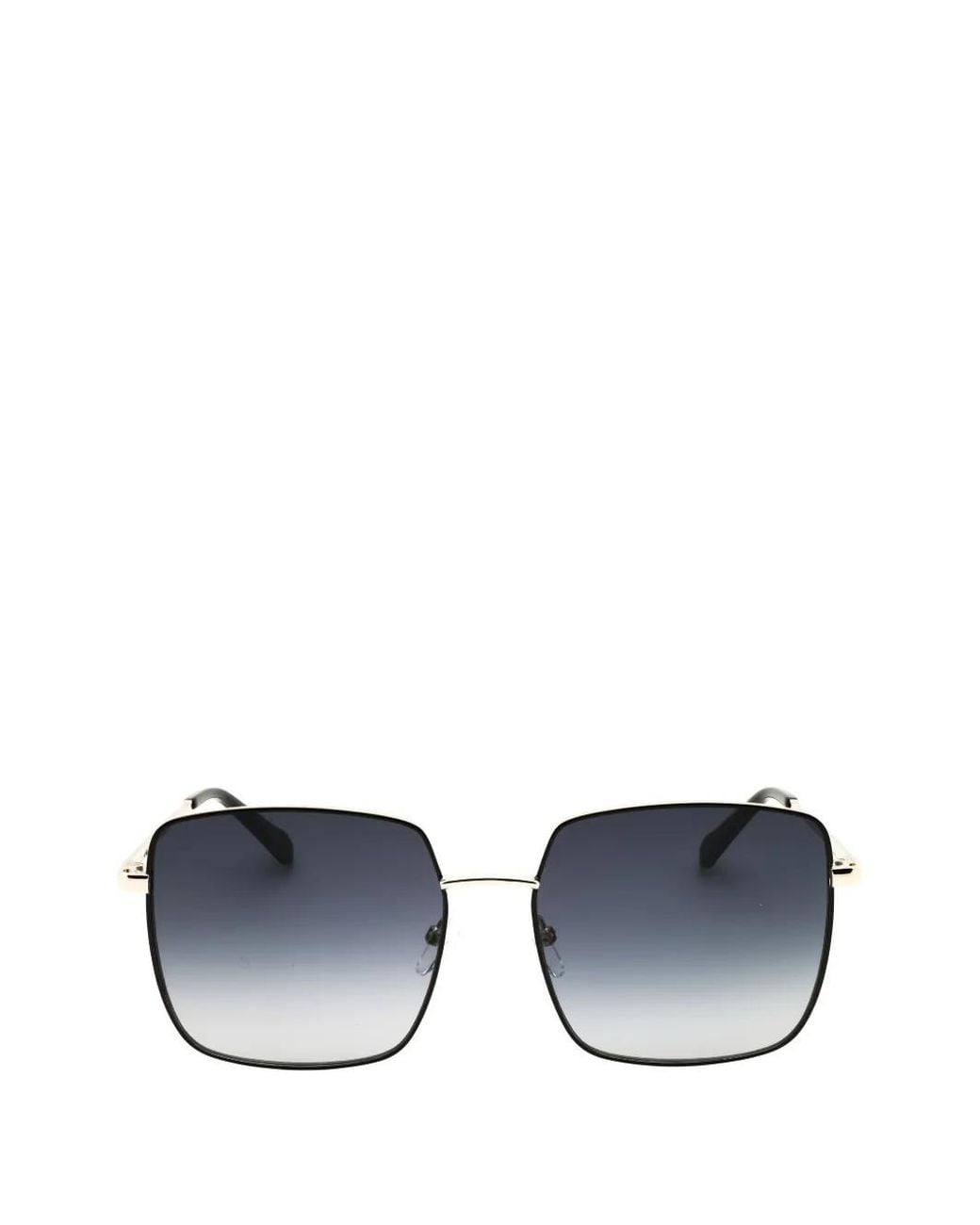 Fossil Blue Rectangle-Frame Sunglasses