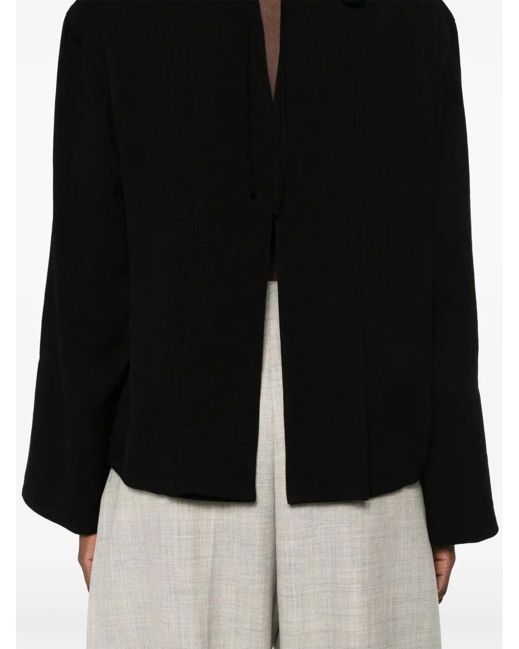Studio Nicholson Black Eorsa Blouse