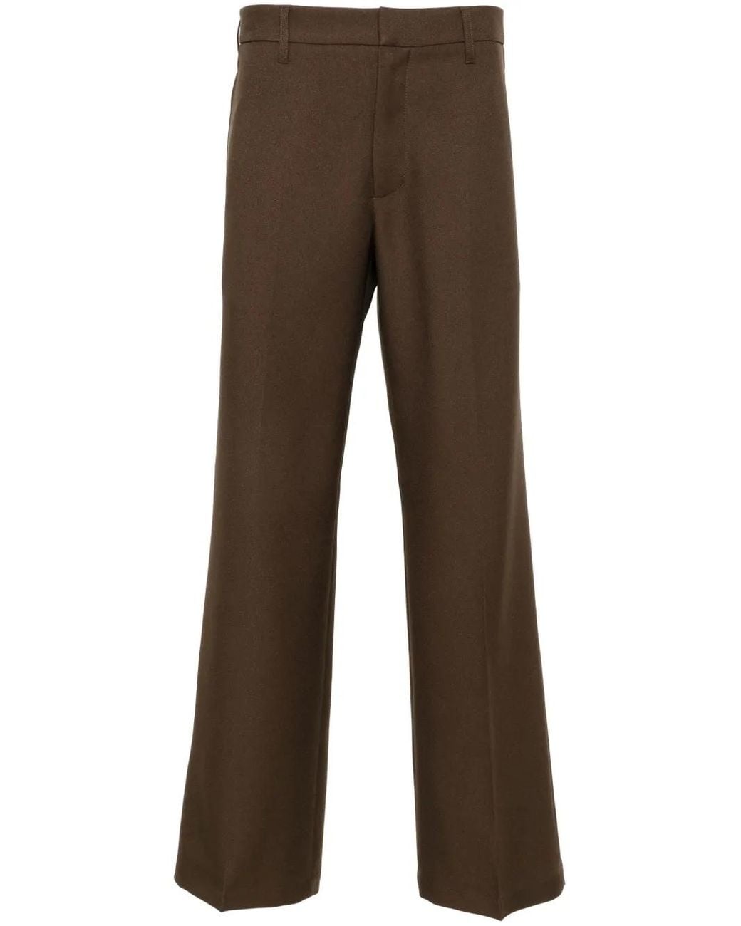 Stockholm Surfboard Club Brown Sune Straight-Leg Trousers for men