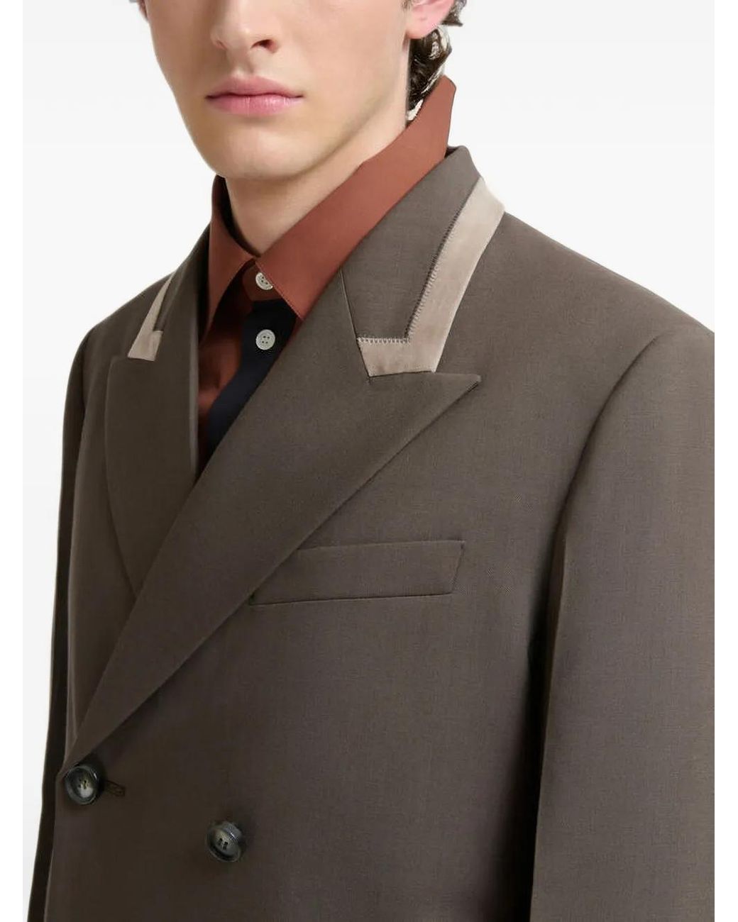 Marni Brown Jacket for men