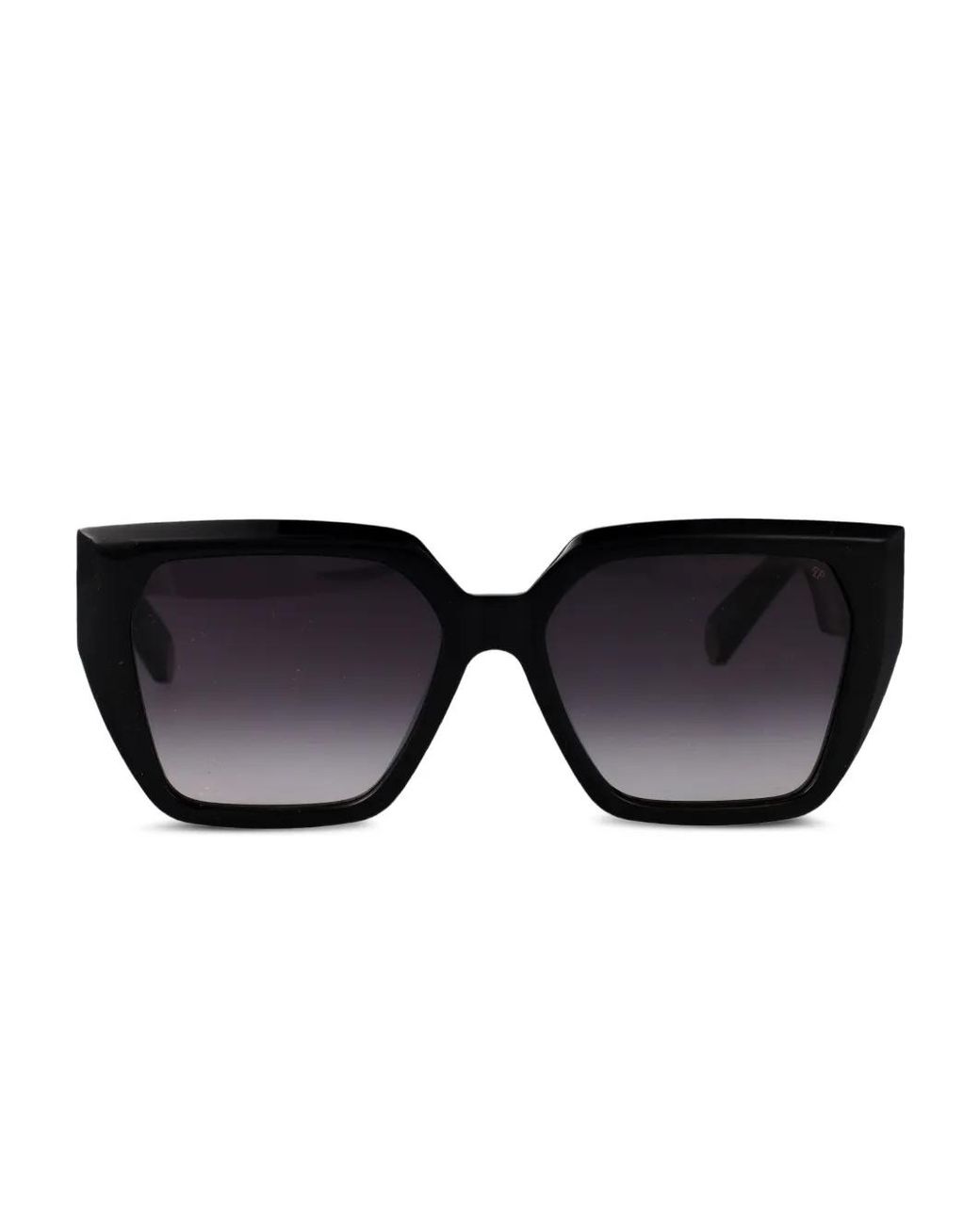Philipp Plein Black Logo-Detail Sunglasses