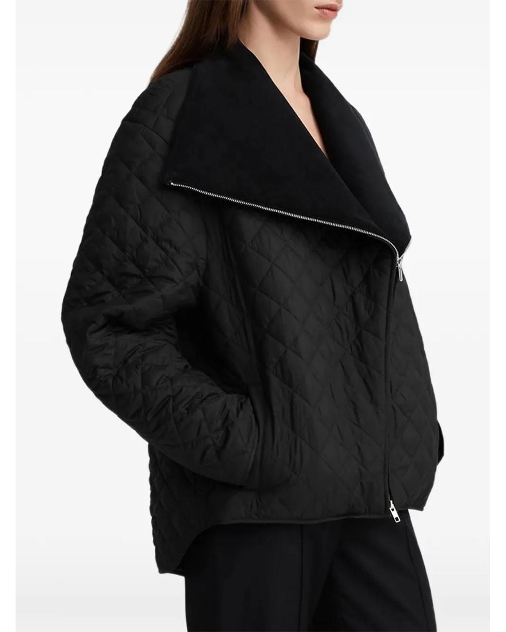 Anna Quan Black Morandi Quilted Jacket